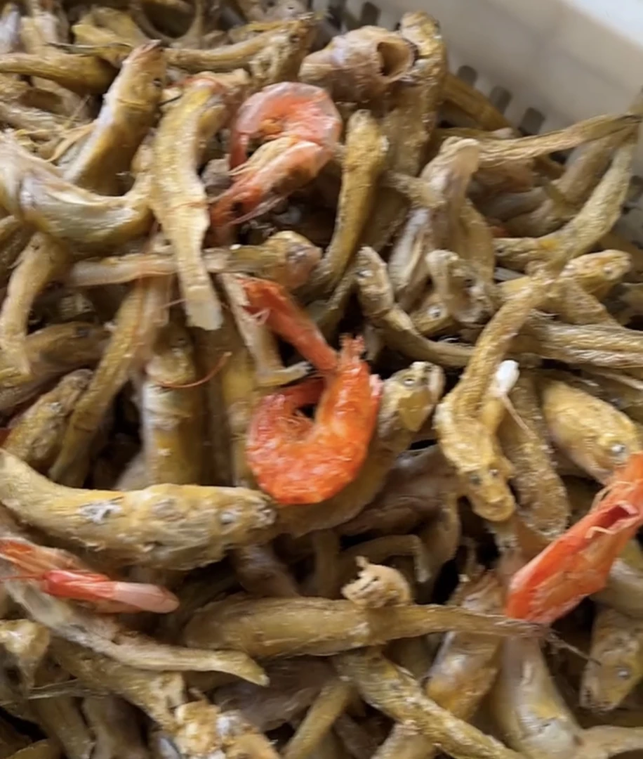 烤鱼虾混合（不咸）