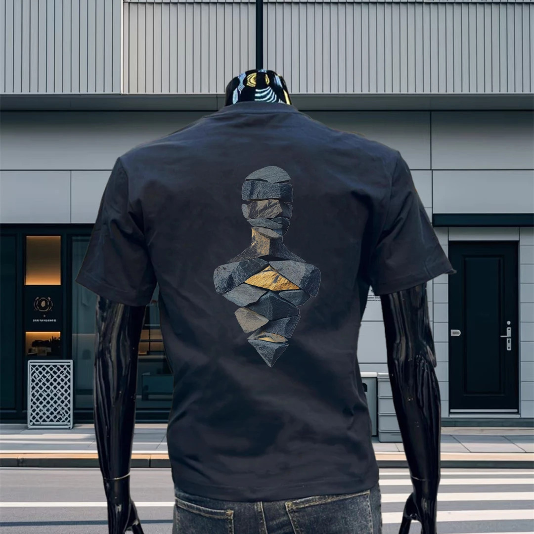 夏季新款网红男士潮流体恤学生圆领打底短袖上衣情侣t恤修身半袖