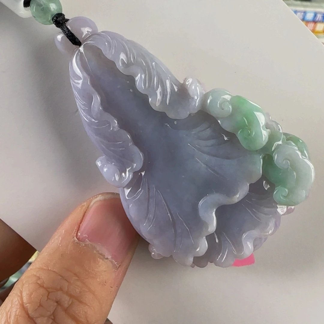 颈饰未镶嵌翡翠老坑