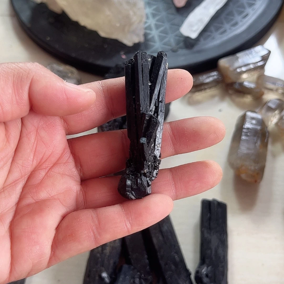 水晶天然水晶原石未镶嵌@**槿