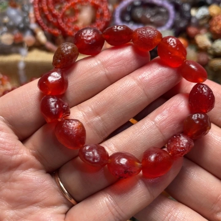 玛瑙/玉髓合金手链