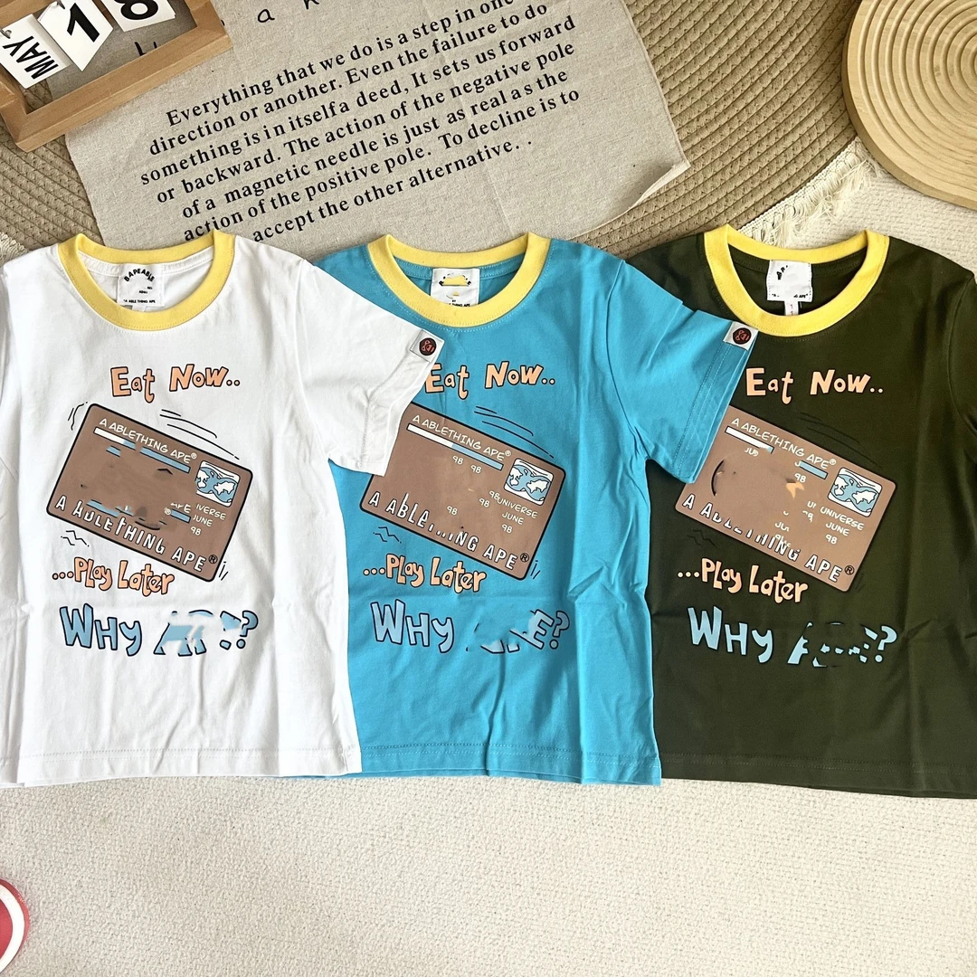 X011【证件猴】时尚百搭休闲儿童短袖