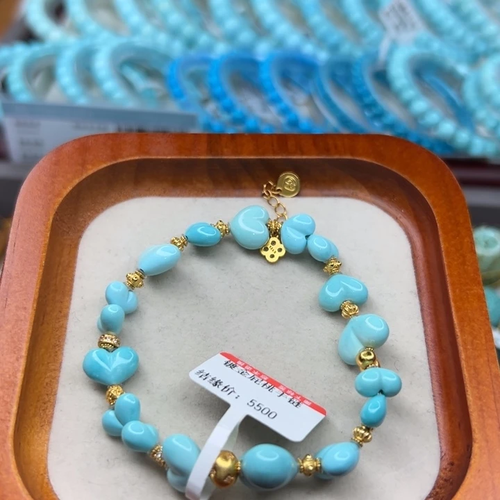 未镶嵌绿松石手链