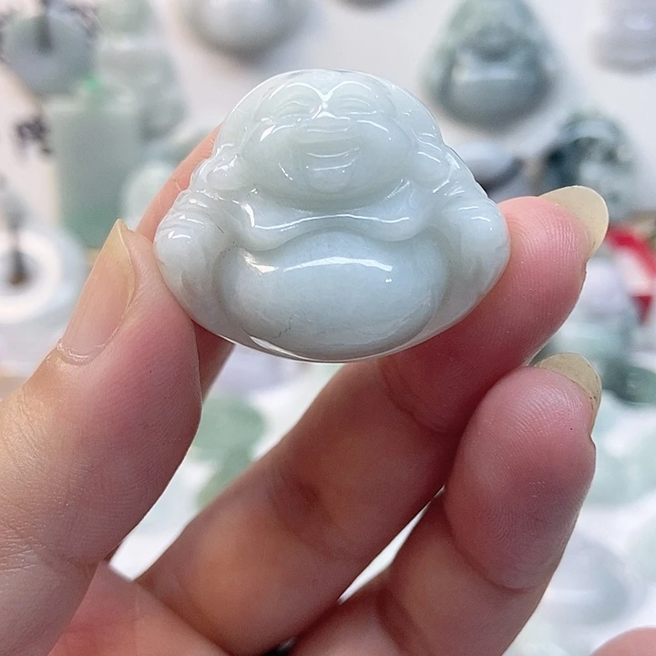 颈饰未镶嵌翡翠佛公