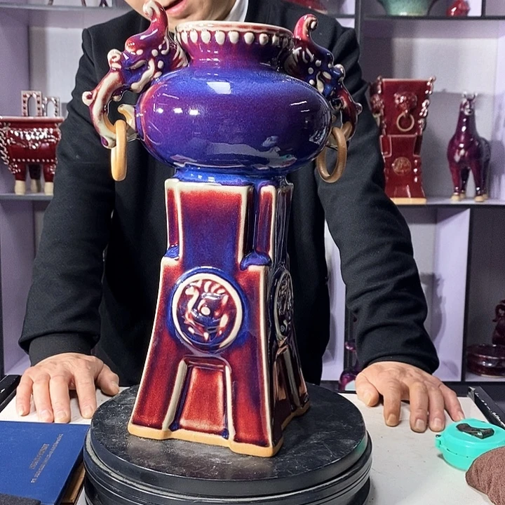 瓷片中国神垕精品钧瓷