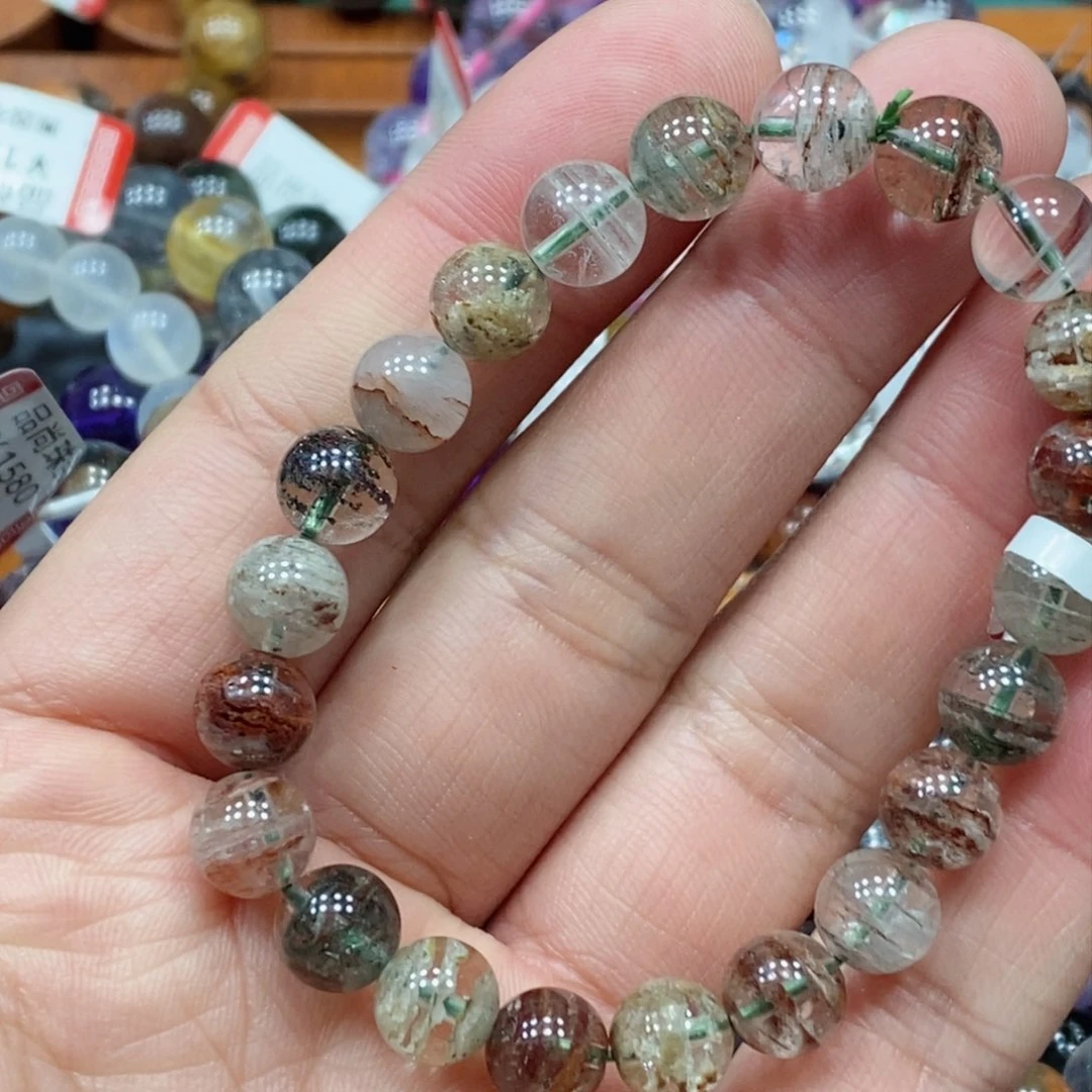 水晶手串未镶嵌天然