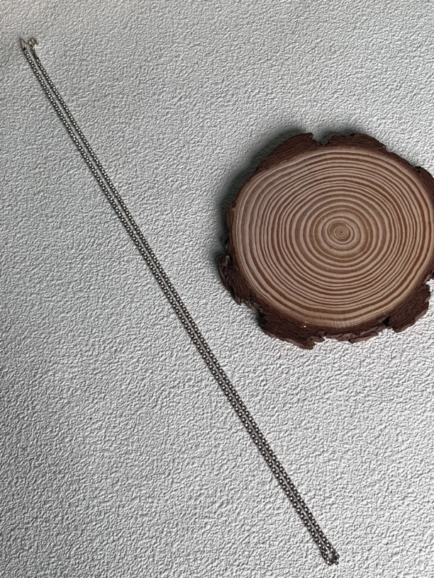 链子925银 进口O字链银925项链60CM