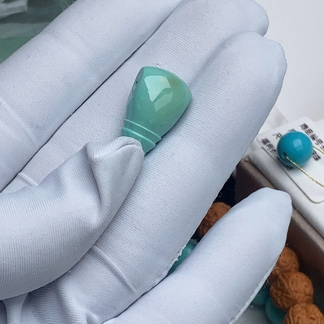 绿松石未镶嵌三通