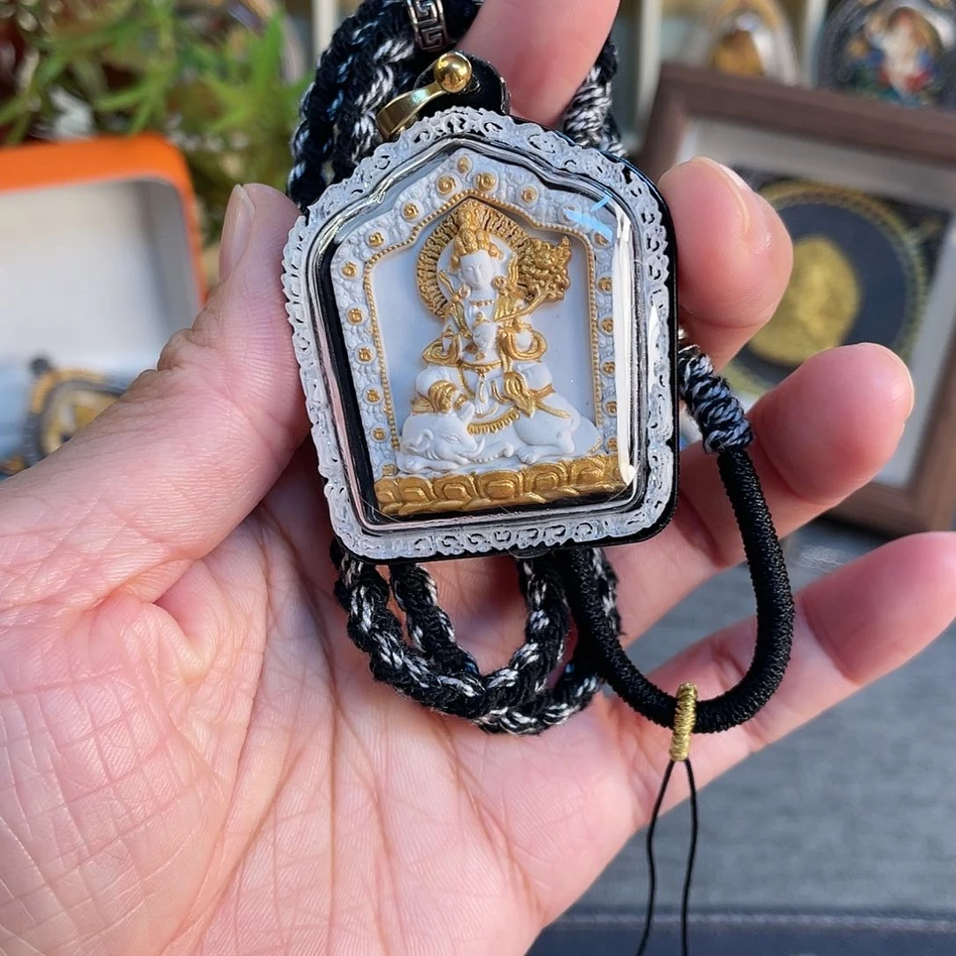 泥塑垚****）普贤擦擦+绑绳