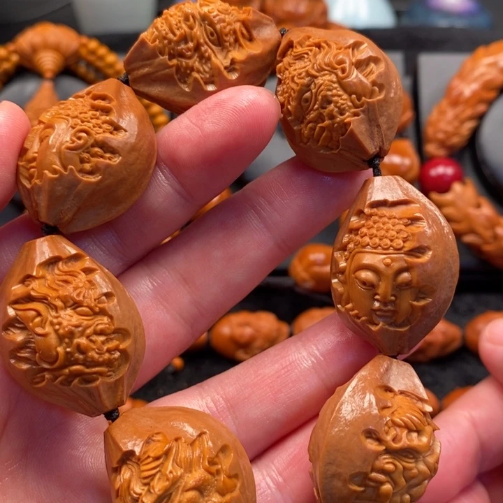 橄榄核手串原皮一念