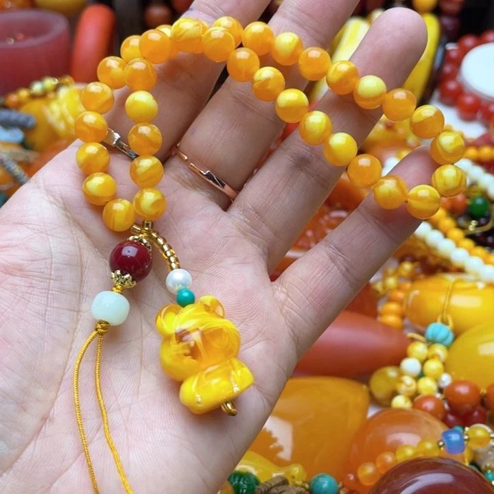 树脂制品22号手机挂链