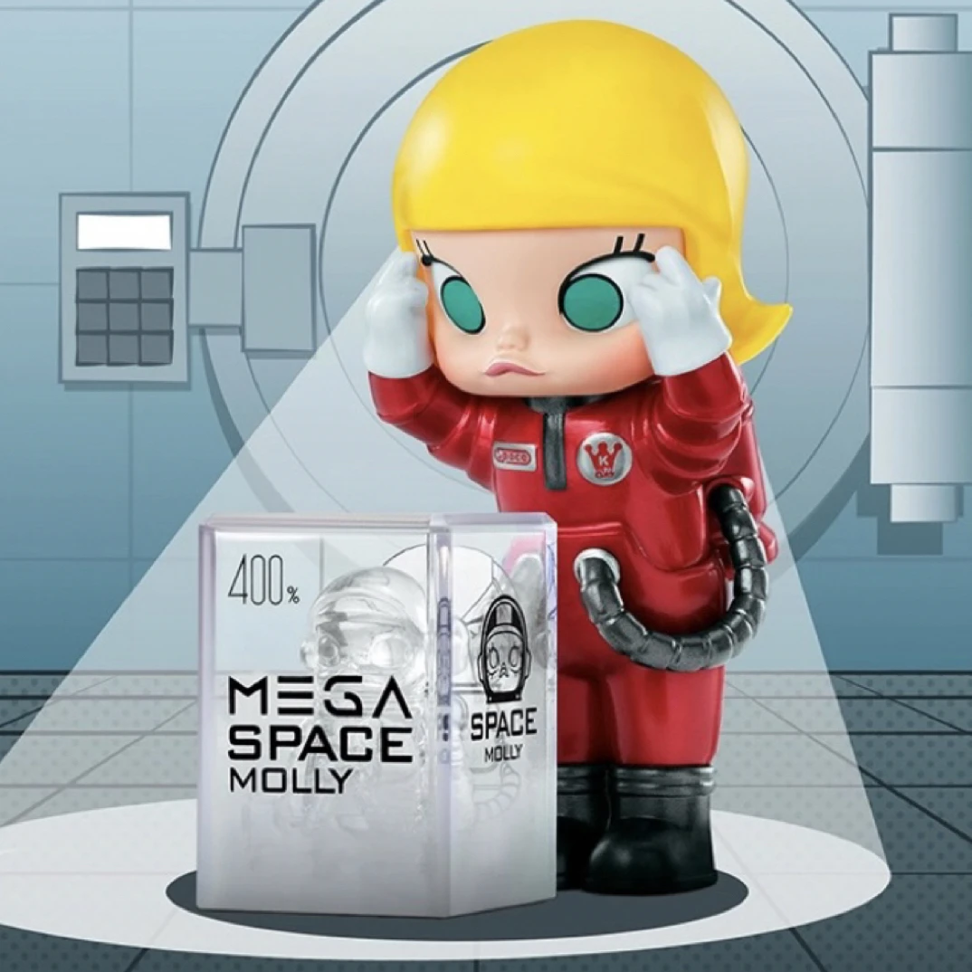 【拆盒】MOLLY瞬间超能力系列潮玩盲盒手办摆件