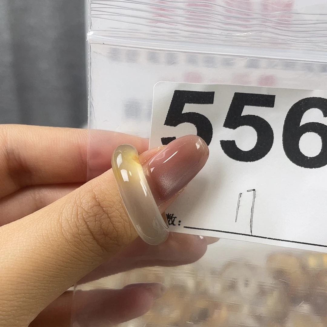 玛瑙/玉髓戒指合金556