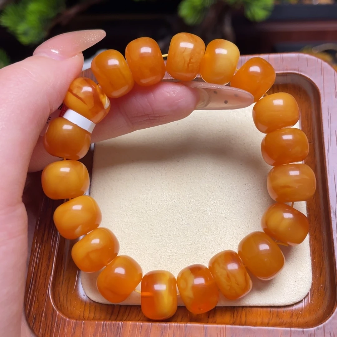 蜜蜡手链未镶嵌手串