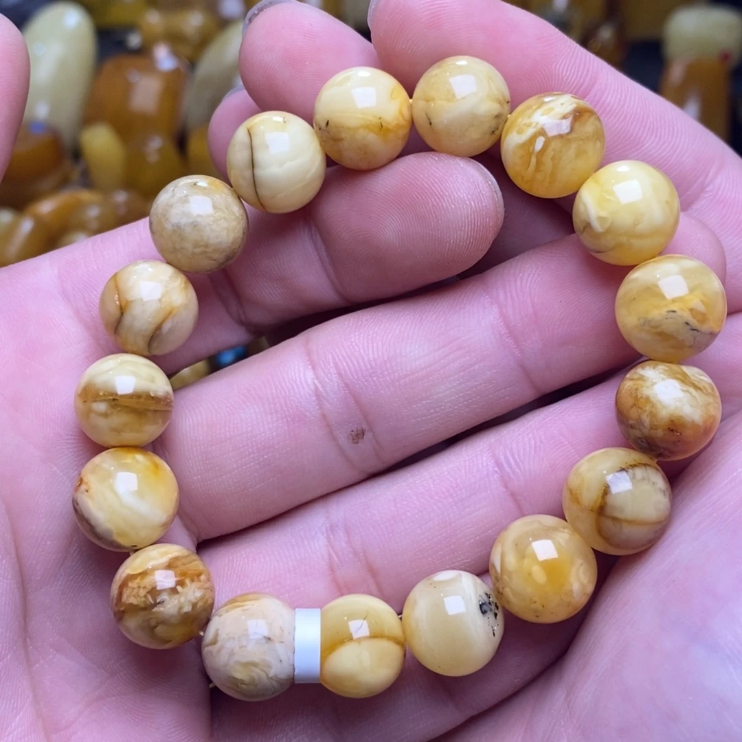 琥珀未镶嵌裸石蜜蜡