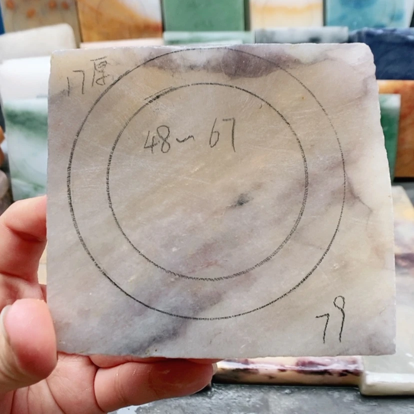 【闪购商品】石英质玉（金丝玉）手镯未镶嵌加工定制