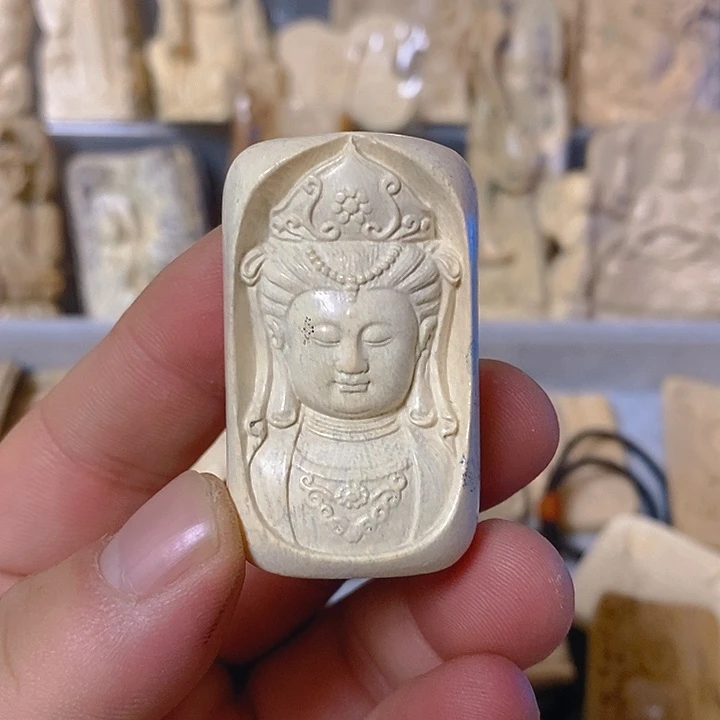 天然猛犸牙雕刻残次品