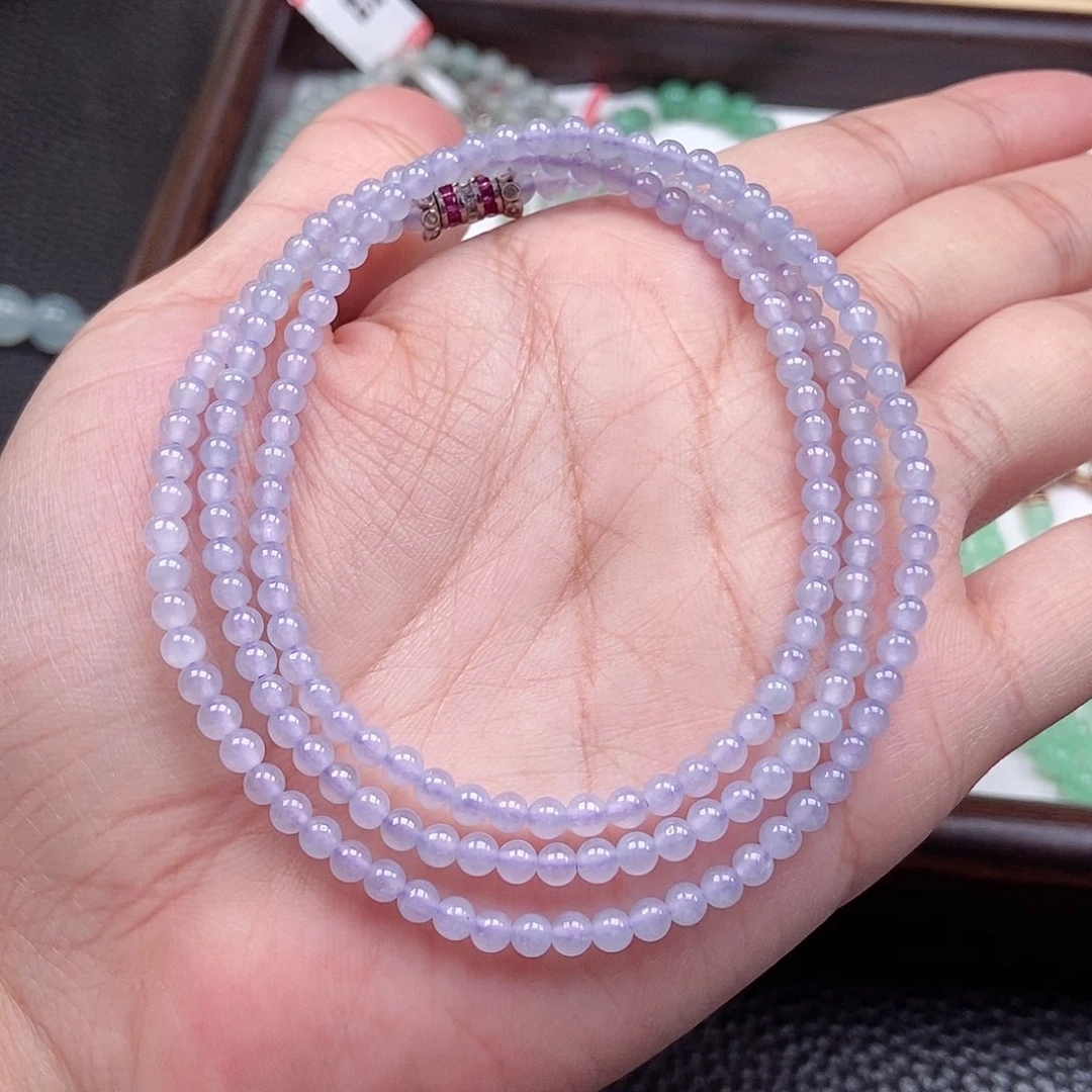 翡翠未镶嵌手串卡3.6