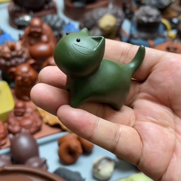 紫砂茶宠身上有铁至