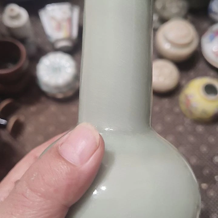 无***摆件一件精美青花小瓶