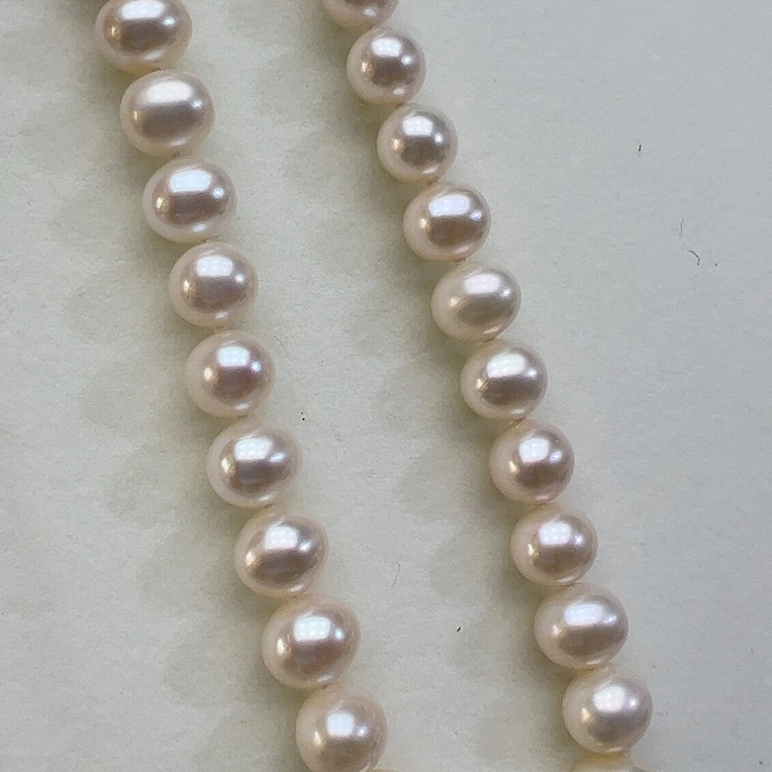 银S925镶嵌淡水珍珠颈饰➕9.10高品极光炫彩