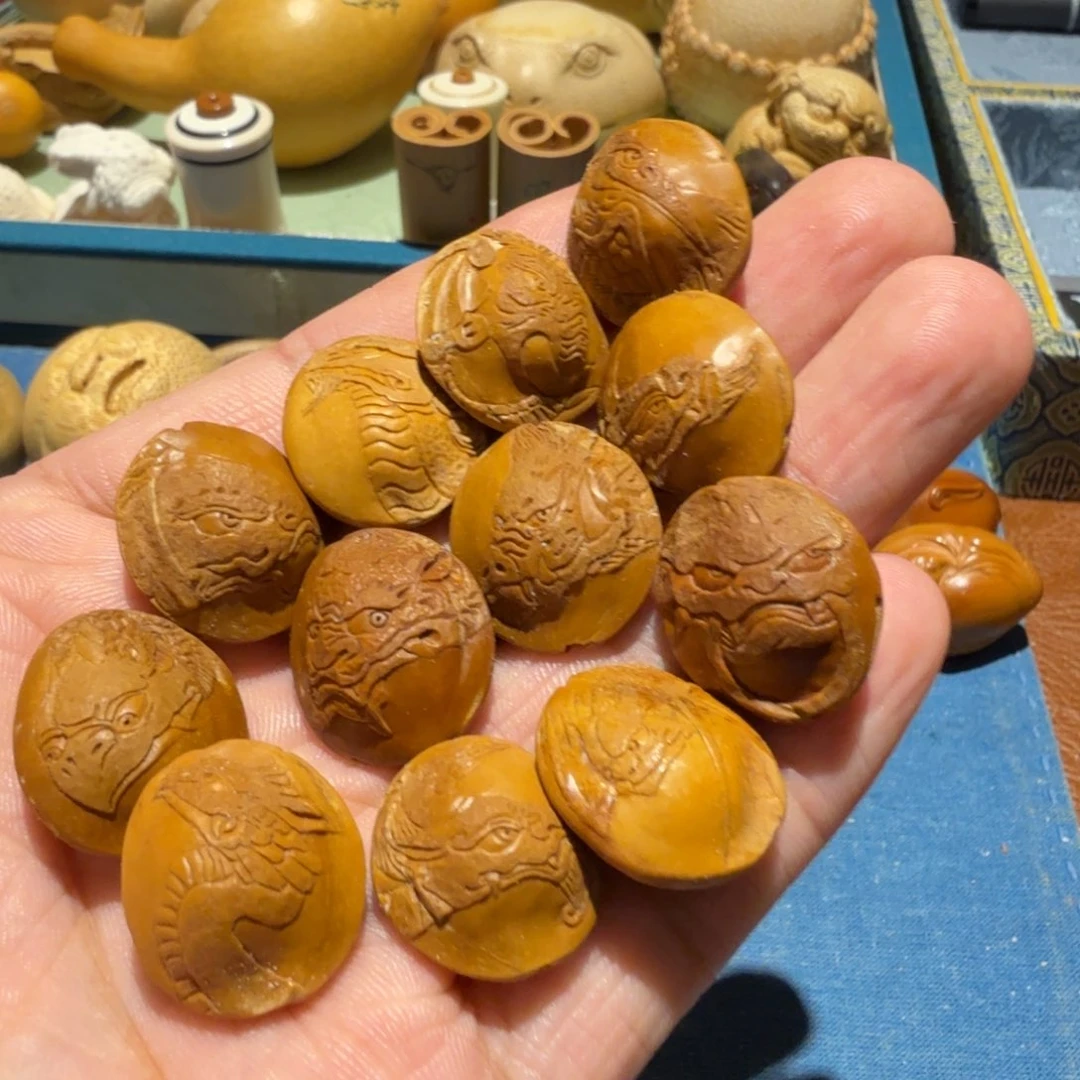 橄榄核手串/手链核雕艺术