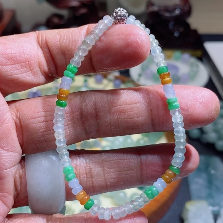 未镶嵌定制翡翠翡翠手串