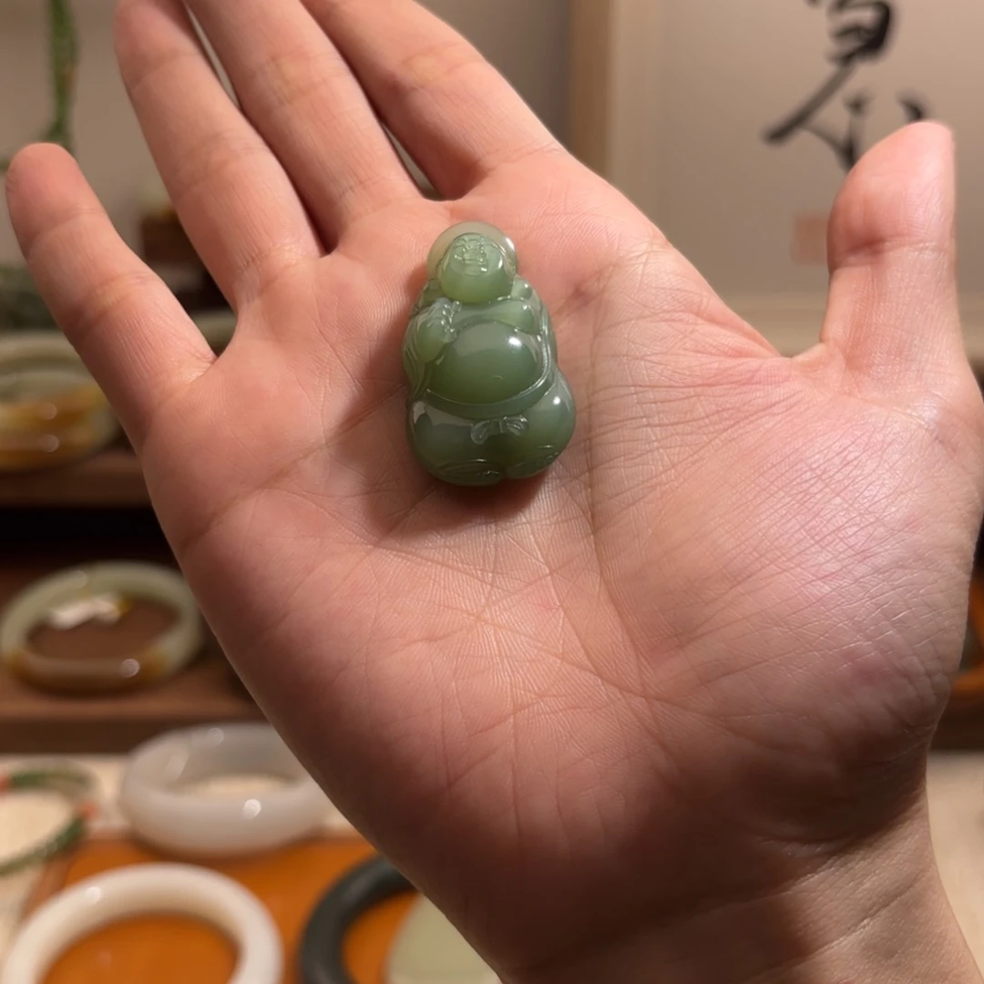 和田玉（糖玉）颈饰未镶嵌天*1