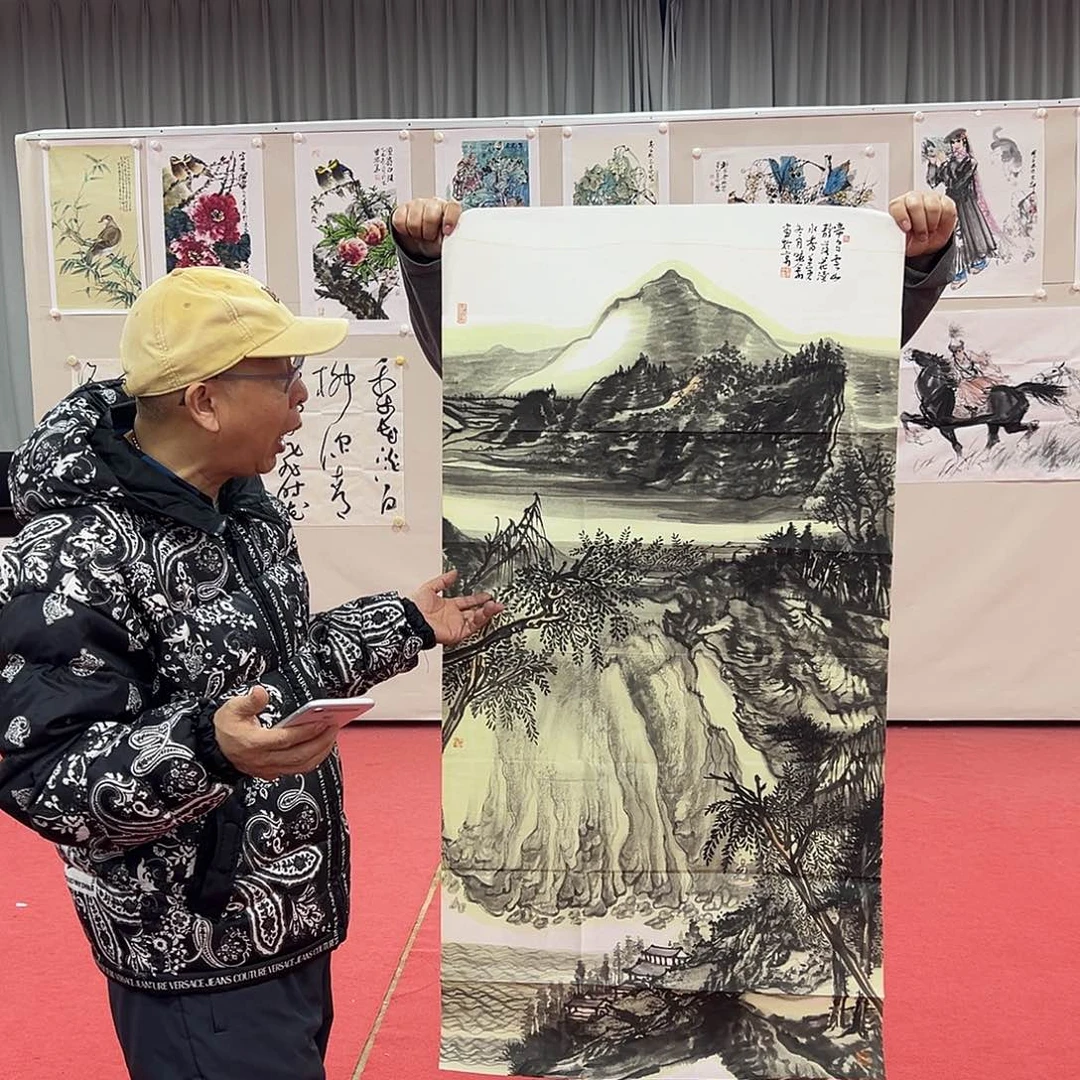 国画李晓松老师艺术精品