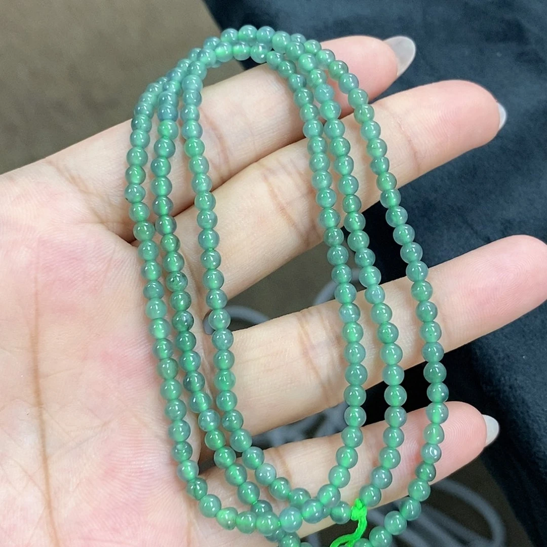颈饰未镶嵌翡翠翡翠珠链