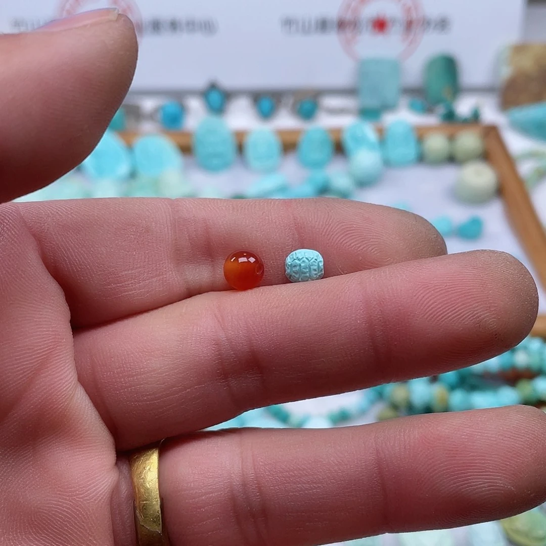 南红玛瑙颈饰合金243