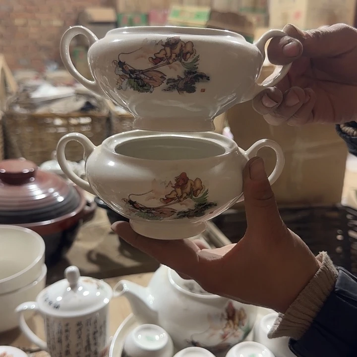 库存微瑕三打白骨精两个口失圆