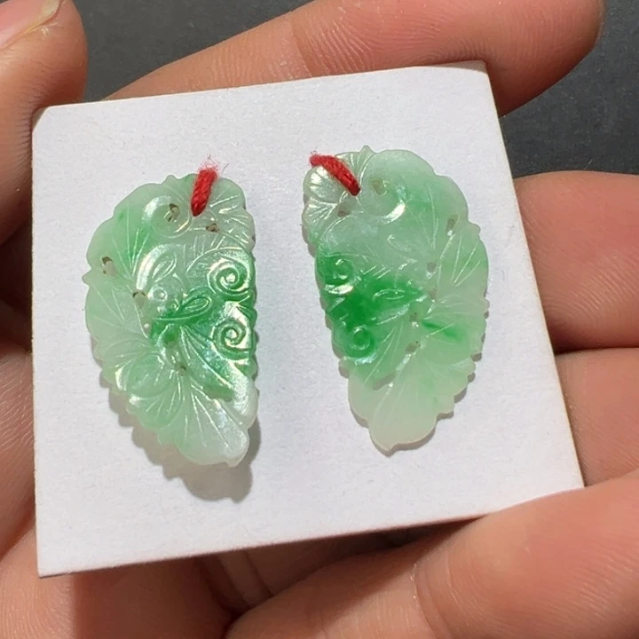 翡翠颈饰未镶嵌吊坠