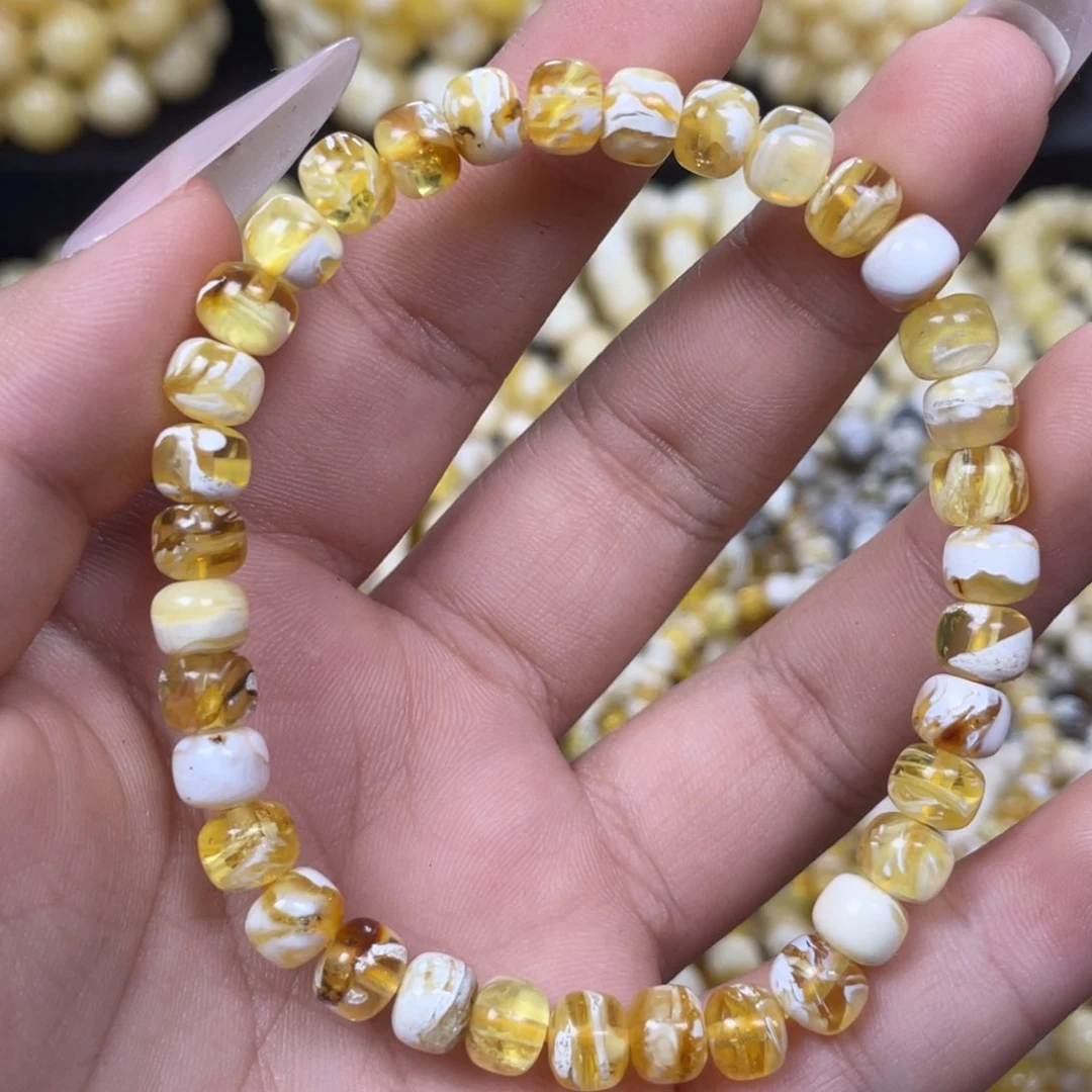 蜜蜡未镶嵌珠宝奇石6.8m