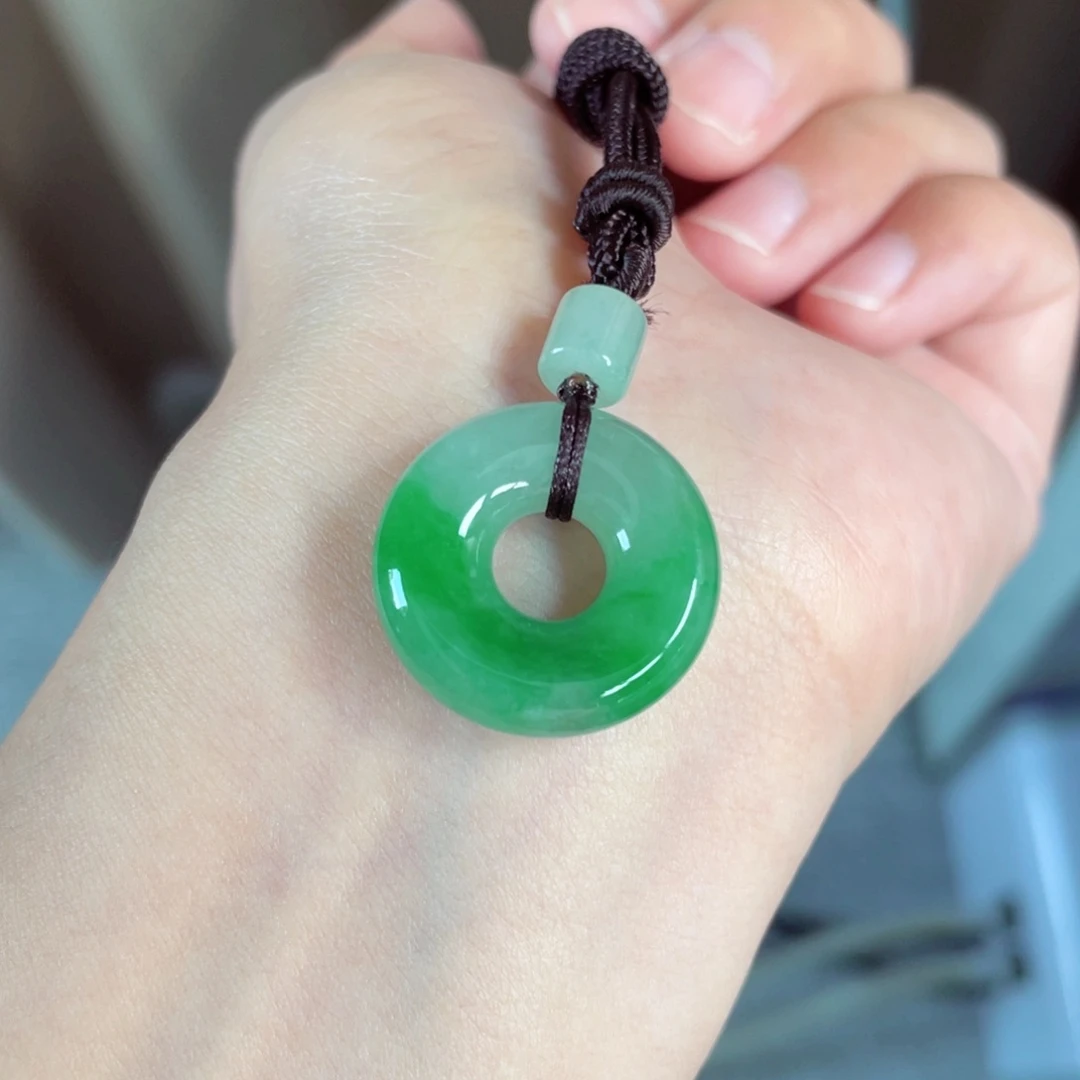 颈饰未镶嵌翡翠甜甜圈