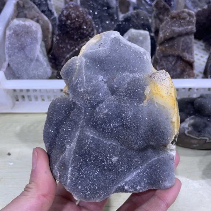 紫晶钱袋子未镶嵌