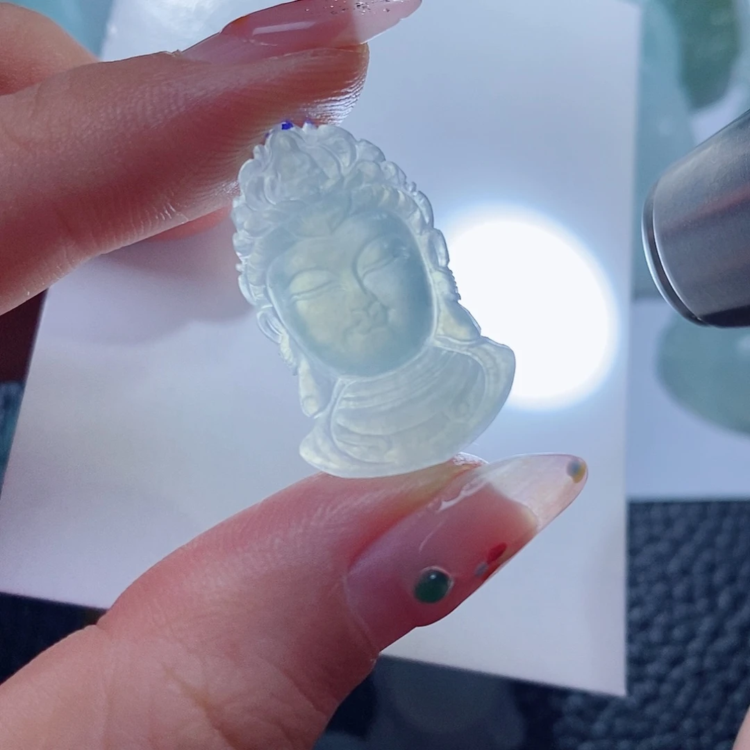 定制翡翠未镶嵌毛货付款后联系客服确认抛光