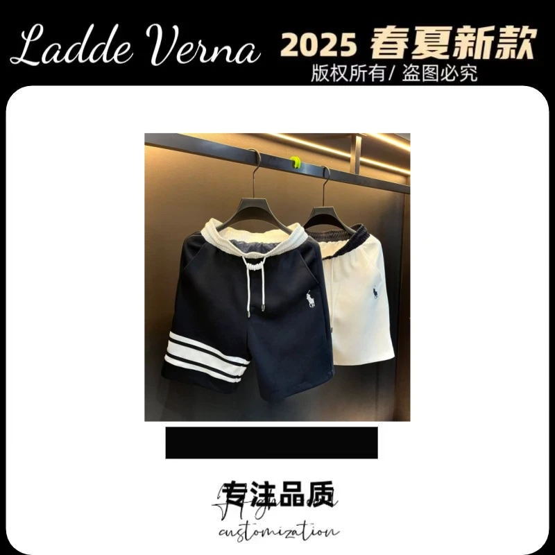 Ladde Verna【金9专属-XU619】25年夏季新款潮流百搭时尚休闲短裤