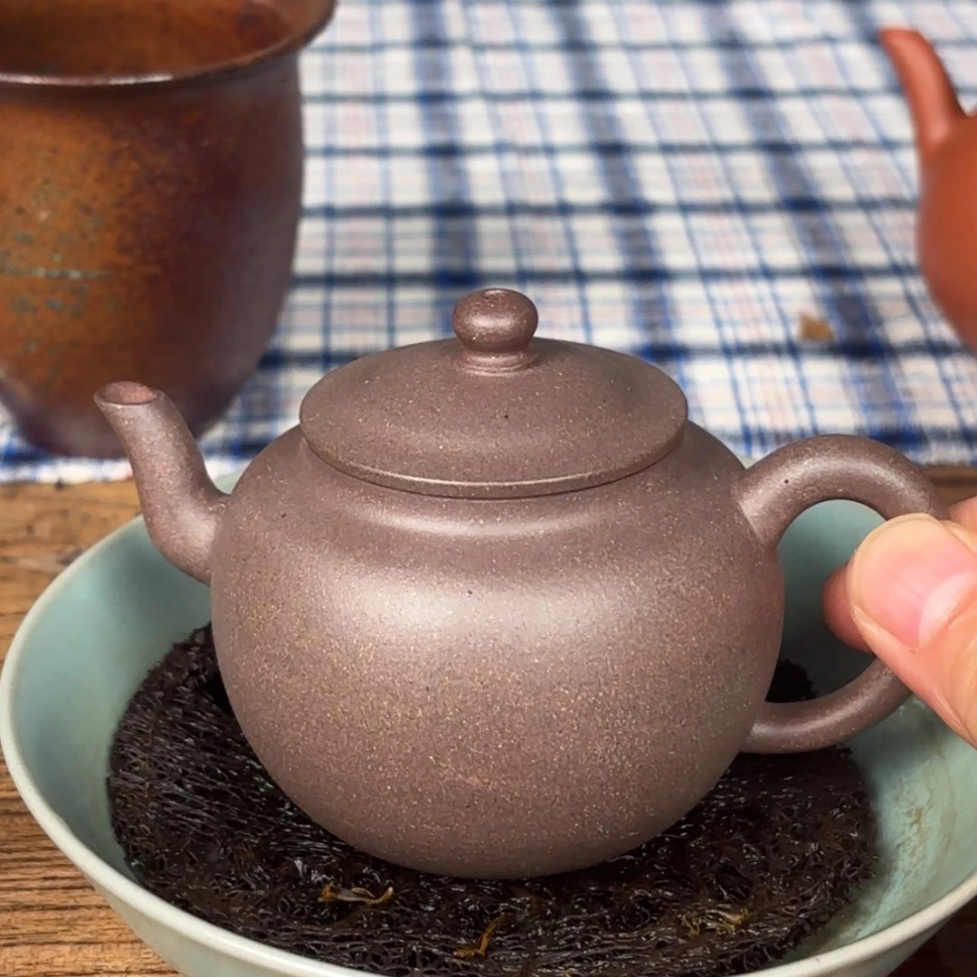 茶壶紫砂宫灯壶小品135容量