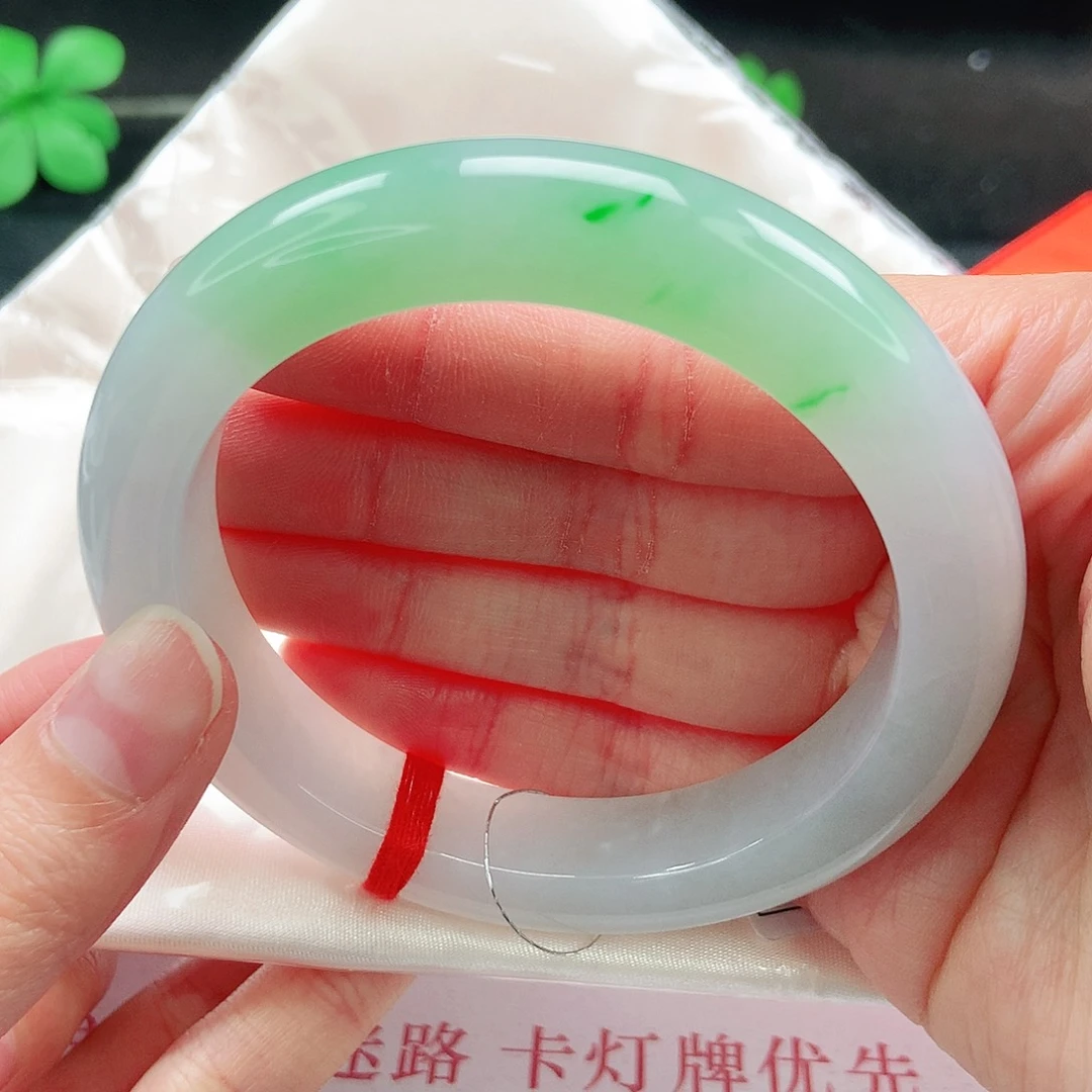 未镶嵌手镯翡翠59圈
