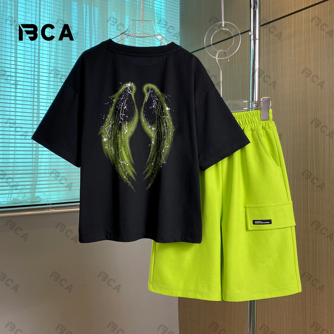BCA 【展翅高飞】中大童休闲穿搭 夏款套装DF-套装3483