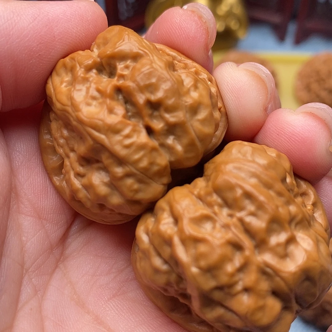 文玩核桃把件36全品毕业延庆蛙