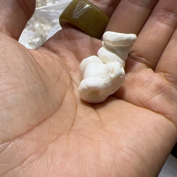 核桃手串/手链羊头三通