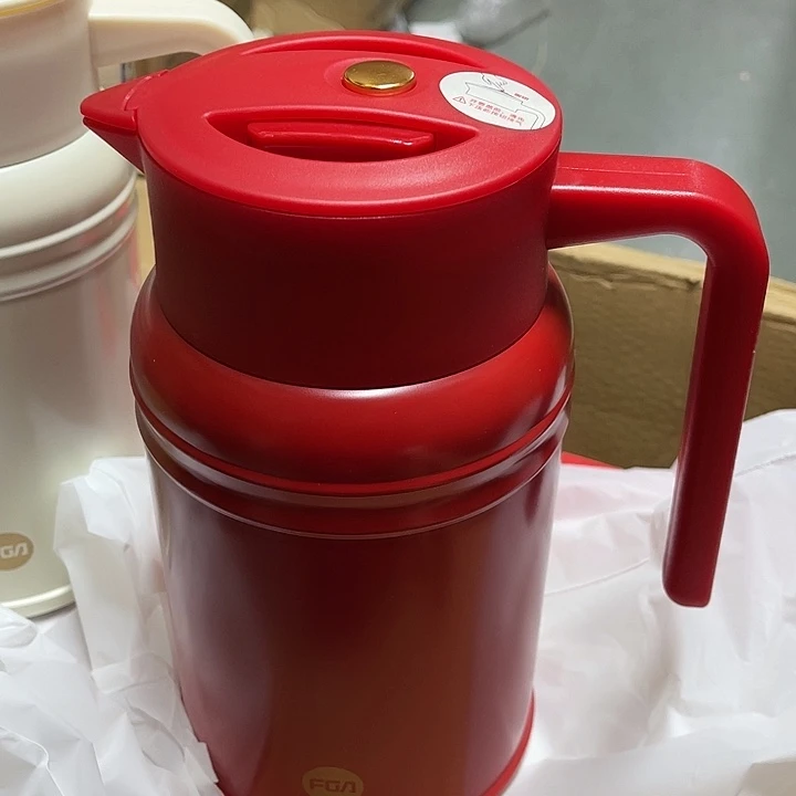 玻璃茶隔款富光桌面家用壶红色