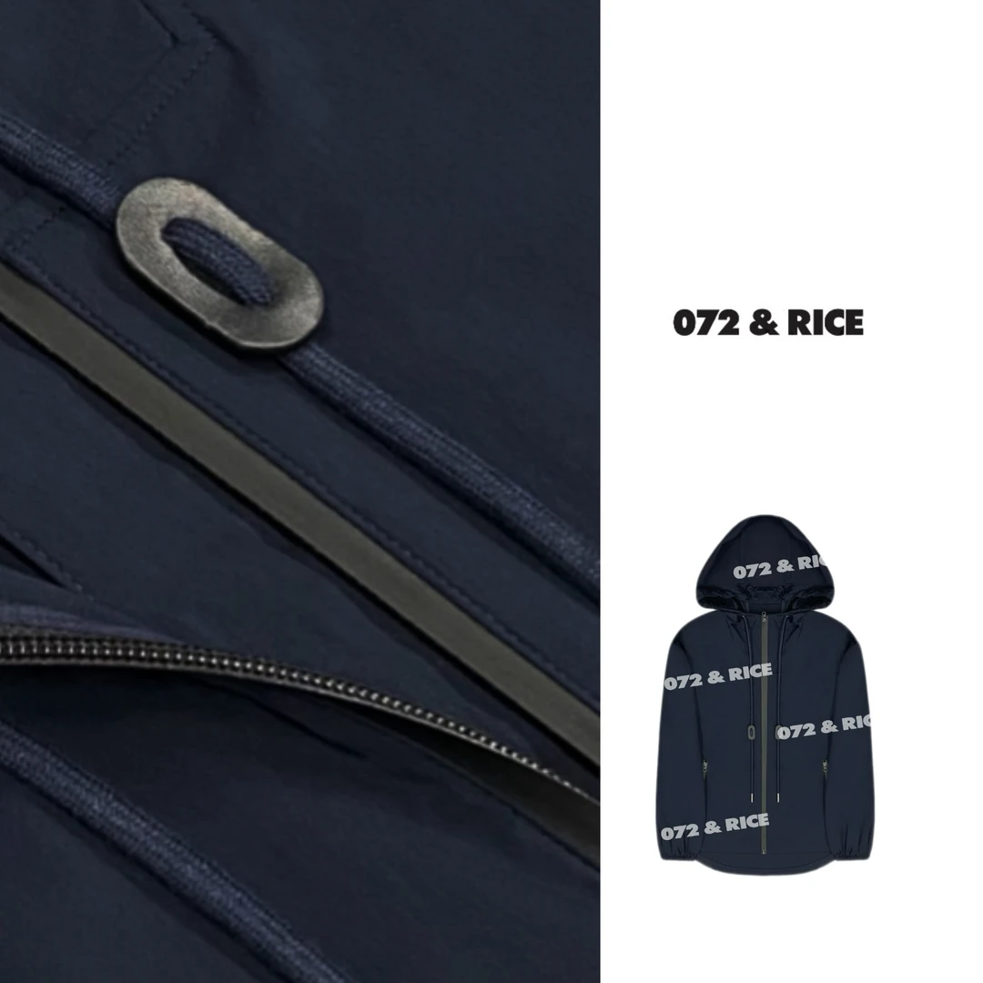 072 & RICE【蓝山】春季休闲连帽拉链长袖外套 32NW047Z*