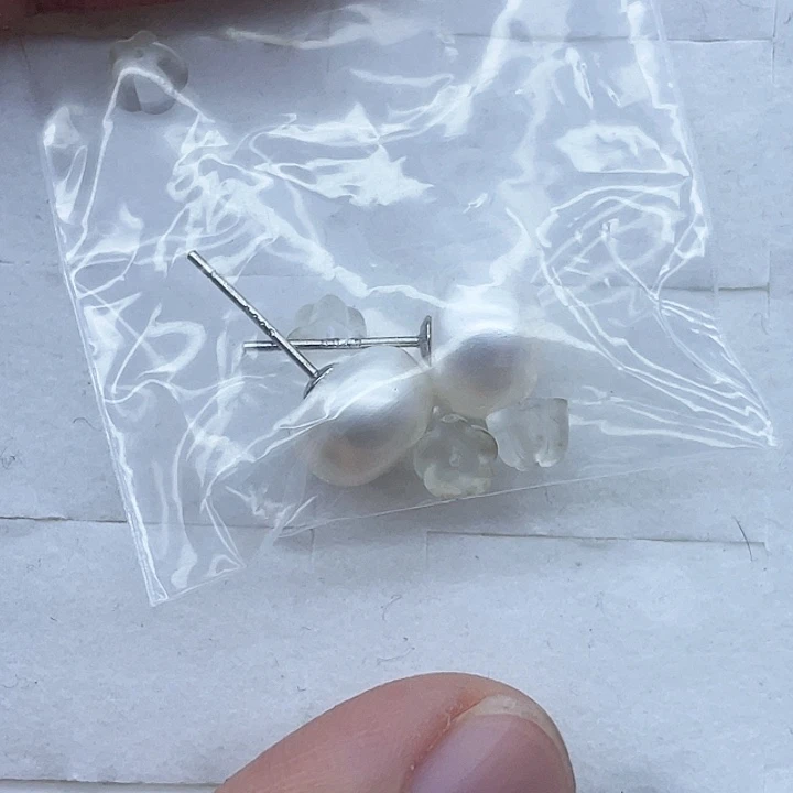 颈饰银S925镶嵌淡水珍珠