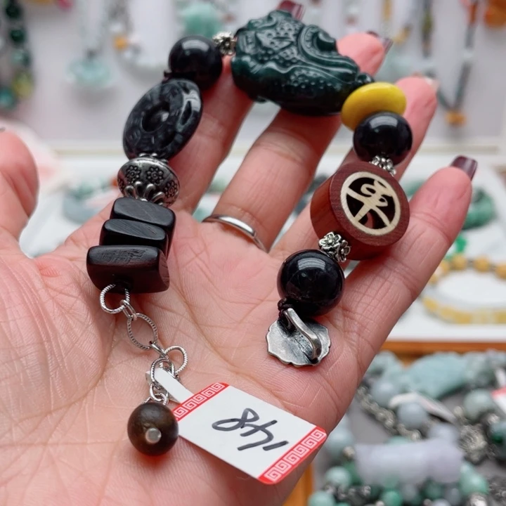 翡翠未镶嵌手链手链