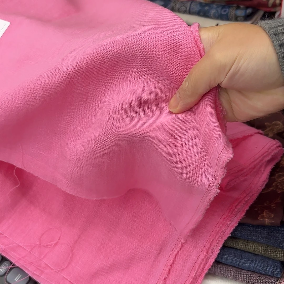 麻1.1米九支亚麻抗皱