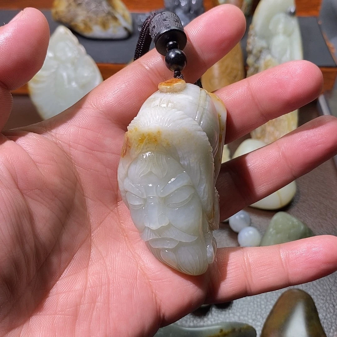 下***茶颈饰未镶嵌和田玉