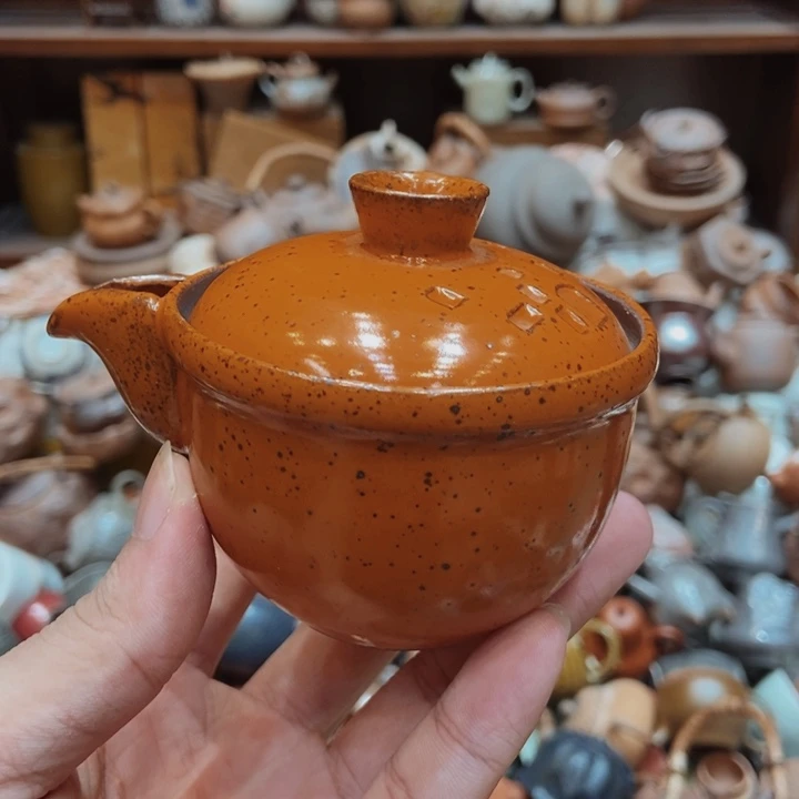 柴烧老岩泥高端茶器